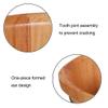 Katzowen Foot Massager Spa Oak Single- Sided Foot Bath Barrel, Heightened Foot Bath Barrel,Footbath, Foot Bath Barrel, Pedicure Barrel, Family Health Gift,37cm view 4