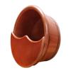 Foot Massager Spa Adult Oak Foot Bath Barrel Foot Bath Wooden Foot Basin Pedicure Bowl Spa Massage Family Health Care Gifts 26 Cm view 2