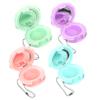 Beatifufu 4Pcs Refillable Empty Eyeshadow and Lipstick Cases Versatile Makeup Containers for Depotting Cosmetics for Women and Girls view 1