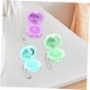 Beatifufu 4Pcs Refillable Empty Eyeshadow and Lipstick Cases Versatile Makeup Containers for Depotting Cosmetics for Women and Girls view 3