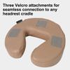 Master MassageMusic Master Crescent Round High Fidelity Sound Face Cradle Cushion- Bluetooth Massage Pillow-Music Headrest Cushion Pad Musical Neck Support view 3