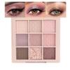 9Colors Eye Shadow Palette Makeup,Pink Rose Gold Purple Mauve Neutral Travel Eyeshadow Palette Long Lasting Waterproof Naturing-Looking Eyeshadow Palette Travel Size Gift Kit view 1