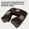 Master Massage Music Master High Fidelity Sound Face Cradle Cushion- Bluetooth Massage Pillow for Face Down Resting- Ultra Soft Massage Table Headrest Foam Headrest view 2