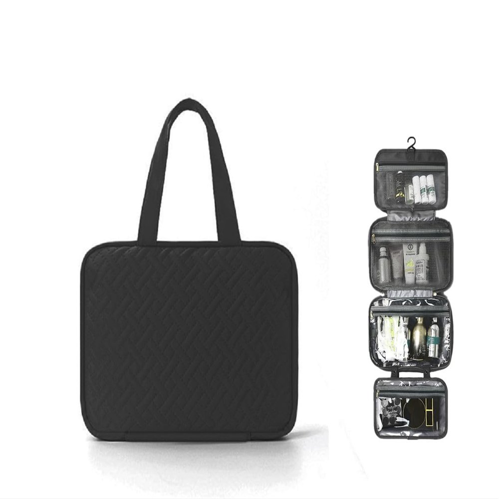 SUTMDO Wash Bags for Boys & Girls,Lightweight Carry-On Size,Toiletry Bag for Traveling,Small Tote Bags,Sport Toiletry Bag, (051hei)