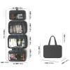 SUTMDO Wash Bags for Boys & Girls,Lightweight Carry-On Size,Toiletry Bag for Traveling,Small Tote Bags,Sport Toiletry Bag, (051hei) view 2