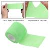 VideoPUP 15pcs Tattoo Grip Tape Phosphor Green, 2.95"x 5Yards Disposable Cohesive Tattoo Grip Cover Wrap Elastic Bandage Handle Grip Tube for Tattoo Machine Tattoo Grip Accessories view 3