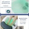 Acrliy Foot Bucket Pedicure Foot Soak Health Manicure Basin Adjustable Temperature Nail Salon Massage Equipment Enjoy Hot Water Foot Massager Foot Soak Tub (Color : Single Bath) view 2
