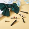 100Pcs Black Alligator Hair Clips 5 Sizes Metal Barrette Hair Clips Single Prong Hairpins for Bows Hair Accessories Making, 35/46/56/65/77mm view 3