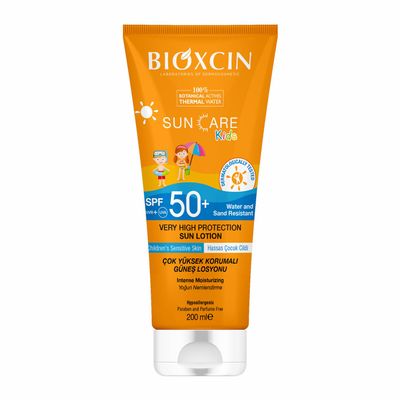 BIOXCIN Sun Care Very High Protection Children's Sunscreen 100% Botanical Active, 50 SPF, 200 ml