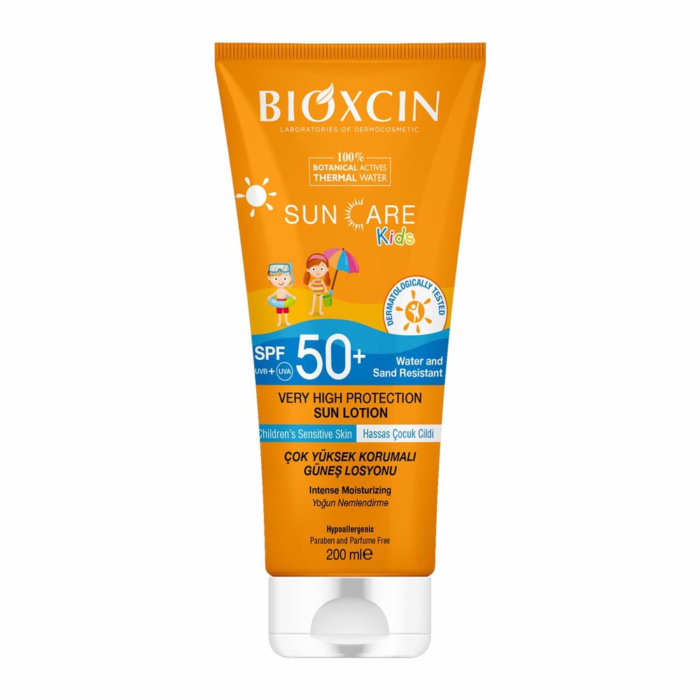 BIOXCIN Sun Care Very High Protection Children's Sunscreen 100% Botanical Active, 50 SPF, 200 ml