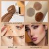 BEFIVECOK Liquid Contour Stick Makeup - Cream Face Contour Wand with Cushion Applicator, Natural Matte Long Lasting Creamy Bronzer Contour, Lightweight Silky Blendable for Contouring Makeup (#03 DARK) view 2