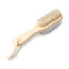 Alipis 2pcs Natural Boar Bristle Foot Brush Wooden Handle Pedicure Tool Scrub Brush view 2