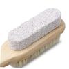 Alipis 3pcs Bristle Foot Brush Pumice Massage Brush Foot exfoliating Bath Pedicure Wooden view 2