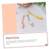 Beaupretty 4pcs Metal Eye Cream Spoons Face Cream Applicators for Smooth and Even Lotion Application Lightweight and Portable Makeup Tools for Women view 3