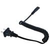 J-ZMQER 2-Prong Power Cord Cable Lead Adapter Compatible with Most Models Shaver Cord Coiled view 1