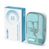 10 In 1 roller kit Face Massager Jade Ice Roller Microneedling Derma Rolling System Facial Cleaning Brush With Travel Case view 1