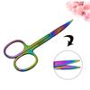 Beaupretty Elegant Eyebrow Grooming Kit: Titanium Scissors Comb for Women Safe Stainless Steel view 2