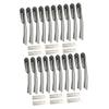 Beaupretty 2sets Foldable Eyebrow Trimmer Portable Stainless Steel Eyebrow with Replaceable Blades Makeup Tool for Travel Precision Grooming Black view 1