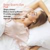 2pcs Jade Eye Mask, Rose Quartz Jadestone Eye Pad, Jade Stone Sleep Eye Pad to Eliminate Wrinkles, Puffiness & Irritation (Reusable) view 4