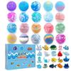 Bath Bomb Gift Set with Surprise Inside, 20 Pack Organic Bath Bombs for Kids, Kids Safe Handmade Fizzy Balls for Kid, Ideal Birthday Gift for Kids, Boys, Girls view 1