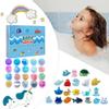 Bath Bomb Gift Set with Surprise Inside, 20 Pack Organic Bath Bombs for Kids, Kids Safe Handmade Fizzy Balls for Kid, Ideal Birthday Gift for Kids, Boys, Girls view 3