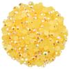 4500 Pcs SS6 2mm AB Flatback Rhinestones for Nails Art Crafts Glitter Round Shine Gems Crystals DIY Clothes Shoes Orange Yellow AB view 1