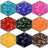 4500 Pcs SS6 2mm AB Flatback Rhinestones for Nails Art Crafts Glitter Round Shine Gems Crystals DIY Clothes Shoes Orange Yellow AB view 2