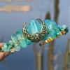 2023 Gift Fashion Wedding Moon Crown for Hair Jewelry Gifts Tiaras Crystal Hair Women Headband Bridal Headwear view 3