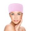 FOMIYES 1set Facial Headband and Face Washing Sponge Kit for Women Lightweight Spa Headband for Skincare Reusable Makeup Removal Sponge for Hair Management view 4