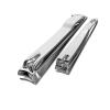 1/2Pcs Nail Clipper Cutter Stainless Steel Potrable Fingernail Toenail Scissors Manicure Trimmer Tools (Color : 2Pcs-BS) view 1