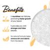 MUSTCULINE Beard Shampoo Bar, 1 Package, Unscented, Supports Beard Growth and Nourishment,Mustache Roots, for Men view 2
