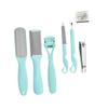 FOMIYES 1set Foot Care Kit Ergonomic Dead Skin Remover Tools for Calloused Feet Portable Nail File for Manicure and for Travel and Gifting view 1