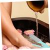 FOMIYES 1set Foot Care Kit Ergonomic Dead Skin Remover Tools for Calloused Feet Portable Nail File for Manicure and for Travel and Gifting view 4