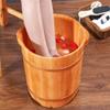 Katzowen Pedicure Foot Soak Tub Foot Barrel Foot Bath, Pedicure Basin, Foot Massage Basin,Household,Hotel,40 * 27 * 32cm (Color : Covered) view 2