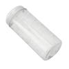 100pcs Disposable Silicone Pigment Cup with Storage Bottle, Plastic Disposable Ink Cups For Permanent Makeup Container (Large White) view 2