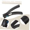GLEAVI 3pcs Large Nail Clipper -Splash Fingernail Cutter Manicure Tool for Easy Trimming Travel Ergonomic Design for Strong and Use view 3