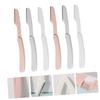 Beaupretty 6pcs Foldable Eyebrow Razors Brow Trimmer for Precision Shaping Facial Hair Remover for Women Portable and Skin-friendly for Daily Grooming view 4