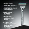 Wilkinson Sword Quattro Essential 4 - 4 Count - Modern - Male - Normal Skin - Cartridge Razor view 3