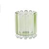 Alipher Makeup Brush Holder Glass Makeup Brush Organizer Elegant Office Storage Cup Home Table Flower Vase Cosmetic Brush Holder For Decor (Lightgreen) view 1