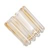 Alipher Makeup Brush Holder Glass Makeup Brush Organizer Elegant Office Storage Cup Home Table Flower Vase Cosmetic Brush Holder For Decor (Amber) view 3