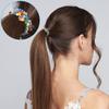 1pc Women Crystal Pearls Hair Rope Handmade Elastic Beaded Ponytail Holders Hair Ties For Women And Girls Hair Accessories (Color : A5-a-SP005-E) view 3