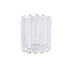 Alipher Makeup Brush Holder Glass Makeup Brush Organizer Elegant Office Storage Cup Home Table Flower Vase Cosmetic Brush Holder For Decor (Clear) view 1