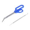 Long Handle Toenail Scissors Set with Stainless Steel Nail Clippers and File for Elderly and Disabled Adults - Pedicure Essentials with Ergonomic Design for Easy Use view 3