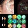 IYARKAI Glitter Gel Makeup, Iridescent Glitter Set 12 Colours, Glitter Powder Kit, Glitter Cosmetic for Face Nails Eyes Lips Hair Body, Music Festivals, Halloween, Parties, Christmas view 4