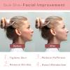 Contrybox Gua Sha Facial Tools, Rose Quartz Guasha Tool for Face & Eye, Puffiness Reducing & Jawline Sculpting Face Stone Gua Sha Tools for Skin Care Woman GuaSha Stone Tool, Pink view 3