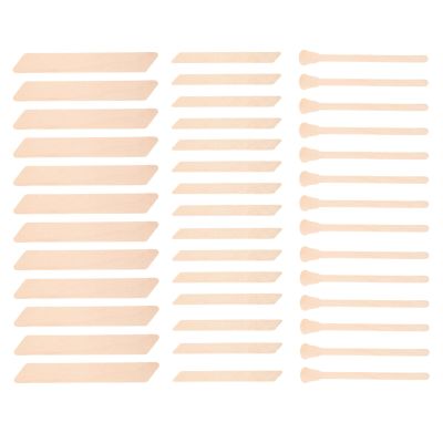 Beaupretty 150pcs Body Sticks for Hair Removal Irregular Applicators for Smooth Skin for Body and Eyebrow Waxing to Use