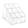 Easnea 9 Grids Clear Lipstick Holder Acrylic Lipstick Organizer, Lip Gloss Holder, Lipgloss Organizer, Cosmetic Display Case Cosmetic Makeup Organizer for Lipstick, Brushes, Bottles (Flat Bottom) view 1