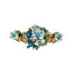 Enamel Hair Claw Flower Rhinestone Hair Clip Accessories Banquet Hair Pins For Women Charm Hairpin Jewelry (Color : Red) view 2