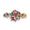 Enamel Hair Claw Flower Rhinestone Hair Clip Accessories Banquet Hair Pins For Women Charm Hairpin Jewelry (Color : Red) view 3