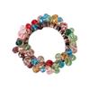 1pc Women Crystal Pearls Hair Rope Handmade Elastic Beaded Ponytail Holders Hair Ties For Women And Girls Hair Accessories (Color : A2-a-SP028-L) view 1